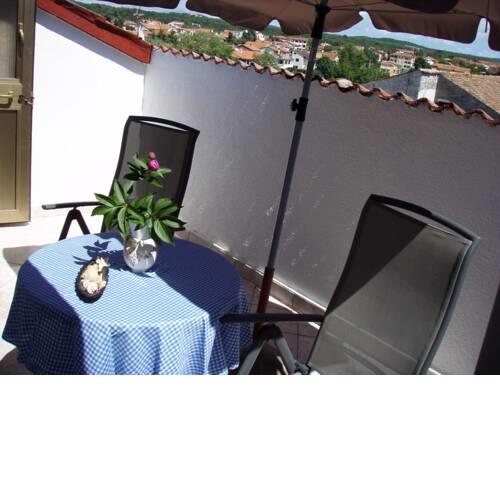 (4879-2) Apartment in Funtana with sea view, terrace, air conditioning, WiFi
