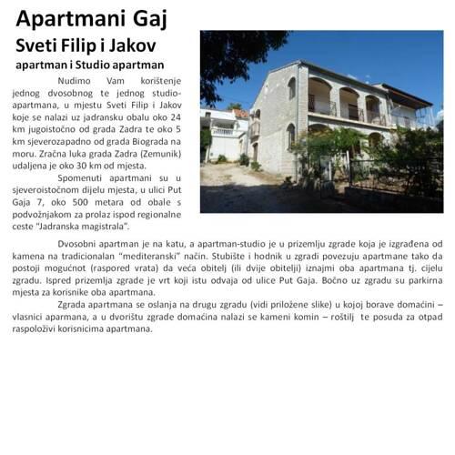 Apartmani Gaj