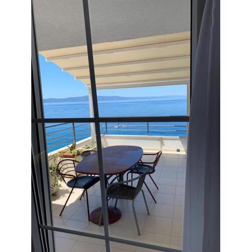 Apartment in Drasnice with sea view, terrace, air conditioning, WiFi 4992-3