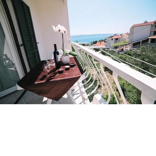 Apartment in Duce with sea view, balcony, air conditioning, Wi-Fi (4167-4)