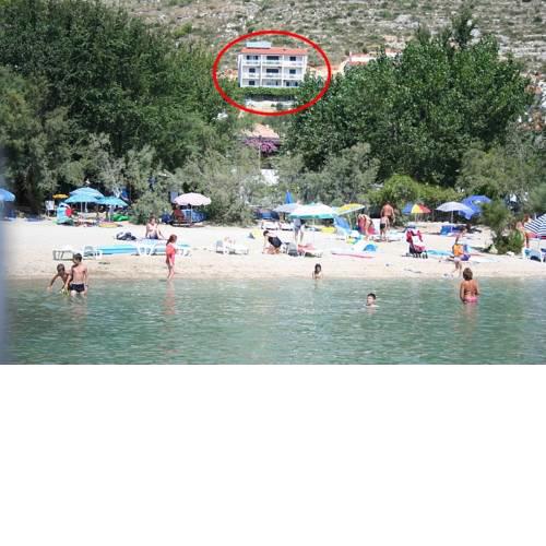 Apartment in Duce with sea view, balcony, air conditioning, Wi-Fi (4167-5)