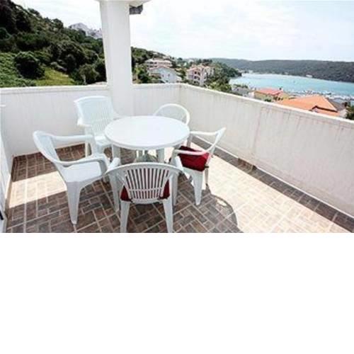 Apartment in Kampor with sea view, terrace, air conditioning, Wi-Fi (4610-5)