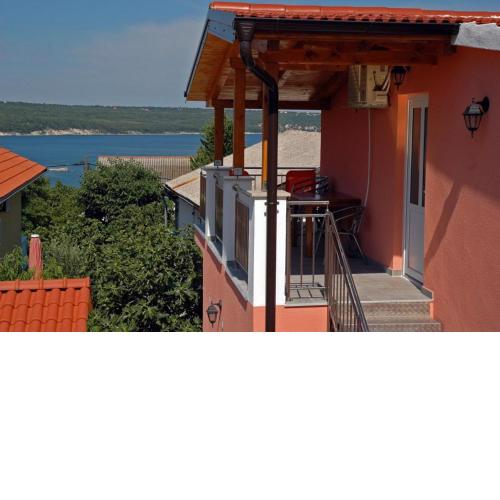 Apartment in Karin Gornji with sea view, terrace, air conditioning, WiFi 5001-2