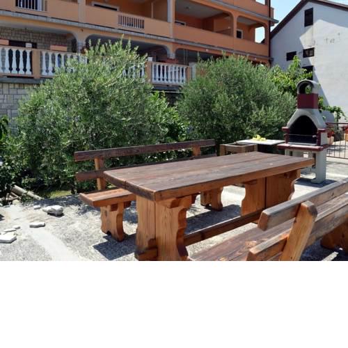 Apartment in Lopar with sea view, terrace, air conditioning, Wi-Fi (4618-3)