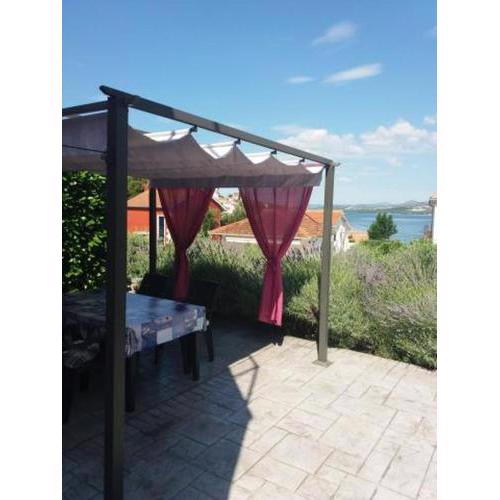 Apartment in Okrug Gornji with sea view, terrace, air conditioning, W-LAN 5054-1
