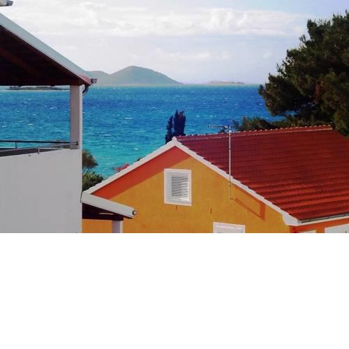 Apartment in Pakoštane with sea view, balcony, WiFi (3539-1)