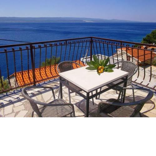 Apartment in Pisak with sea view, terrace, air conditioning, WiFi (3817-4)