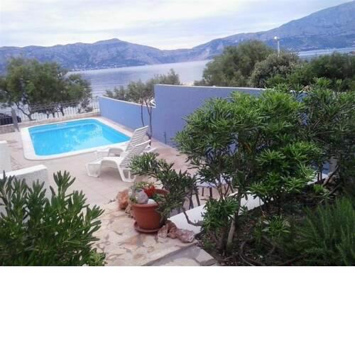 Apartment in Povlja with sea view, balcony, air conditioning, WiFi (4936-1)