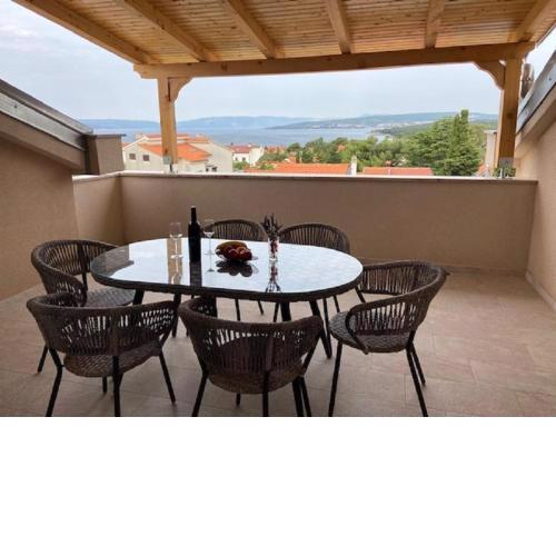 Apartment in Punat with sea view, terrace, air conditioning, WiFi 4534-4