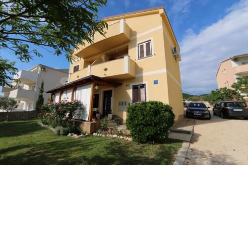 Apartment in Stara Novalja with sea view, balcony, air conditioning, WiFi (4897-1)
