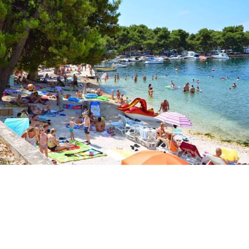 Apartment in Trogir with sea view, balcony, air conditioning, Wi-Fi (4786-2)