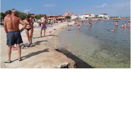 Apartment in Vir with sea view, loggia, air conditioning, Wi-Fi (4853-1)