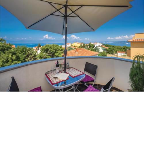 Apartment Omisalj with Sea View 259