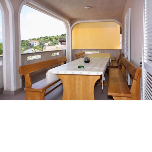 Apartments and rooms with parking space Vrbnik, Krk - 5299