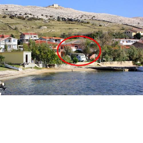 Apartments by the sea Dinjiska (Pag) - 11061