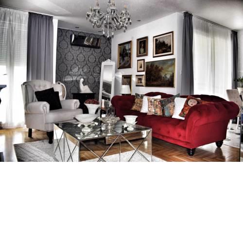Art gallery luxury apartment