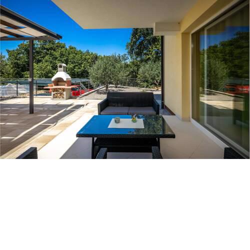Awesome apartment in Kostrena Sveta Lucij w/ Outdoor swimming pool, Jacuzzi and 3 Bedrooms