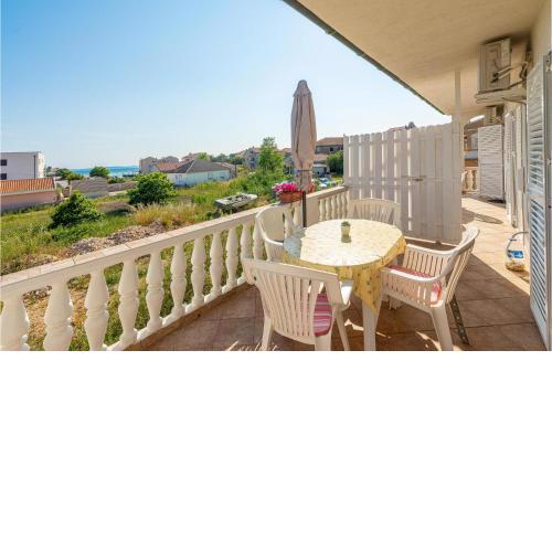 Awesome apartment in Privlaka with WiFi and 2 Bedrooms