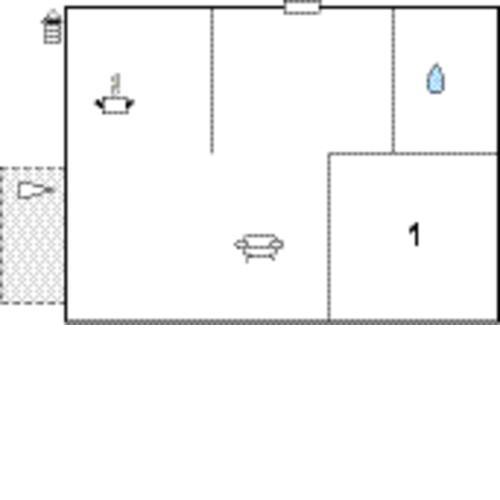 Awesome apartment in Promajna with WiFi and 1 Bedrooms