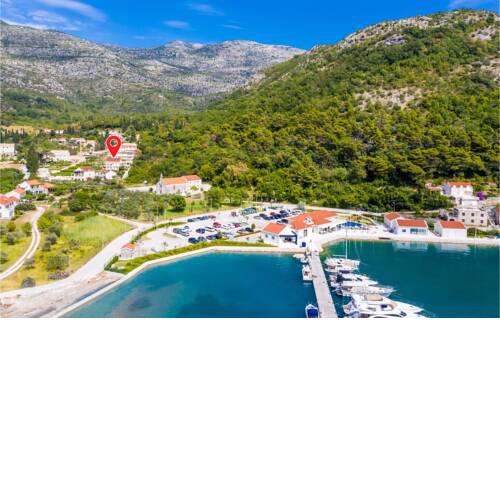 Awesome apartment in Slano w/ WiFi and 2 Bedrooms