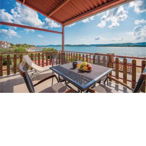 Awesome apartment in Turanj w/ 1 Bedrooms