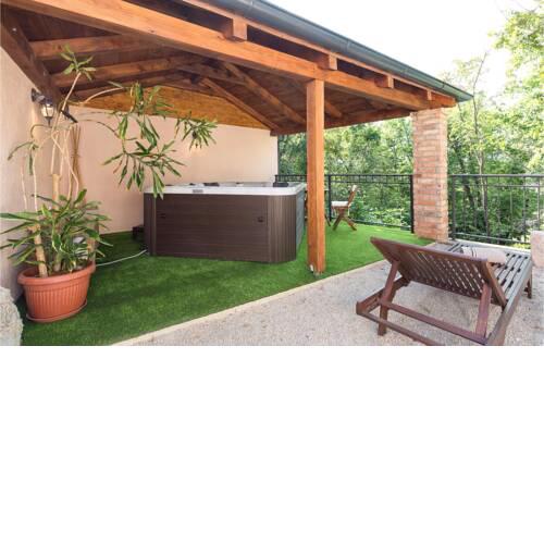 Awesome home in Dobrinj w/ Outdoor swimming pool, Sauna and 5 Bedrooms