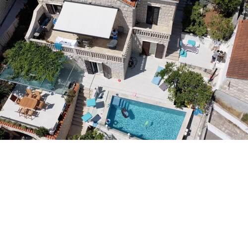 Beach Villa with heated Pool - Garden Apartment