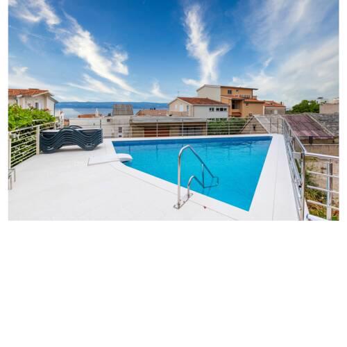 Beautiful apartment in Duce w/ Outdoor swimming pool, WiFi and 2 Bedrooms