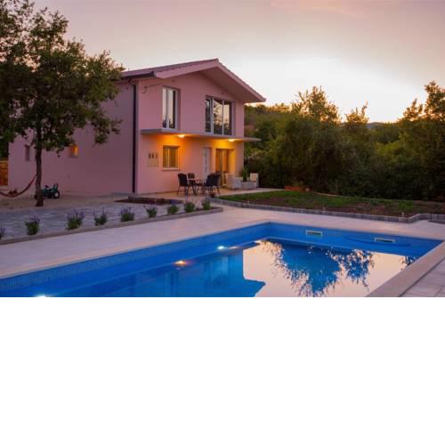 ctim298-Modern holiday house with pool for 4 + 2 persons