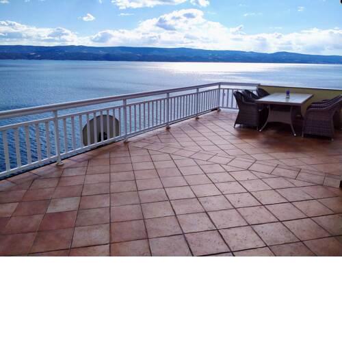 Dolphins apartments, each with the sea view