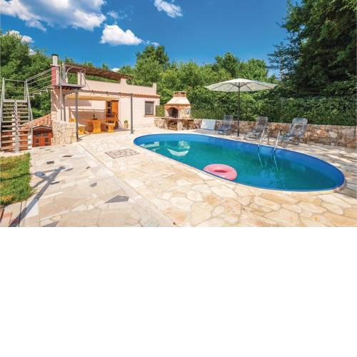Four-Bedroom Holiday home Bribir with a Fireplace 07