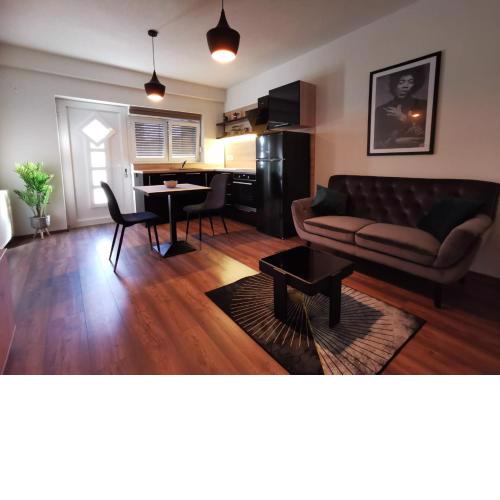 Gold and Black apartment