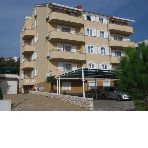 Holiday apartment in Dramalj with sea view, balcony, air conditioning, WiFi 4623-7