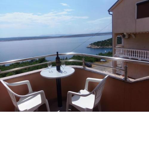 Holiday apartment in Dramalj with sea view, balcony, air conditioning, WiFi 4623-9