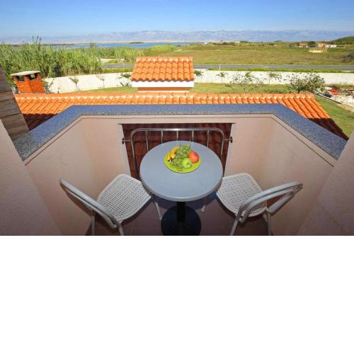 Holiday apartment in Privlaka with sea view, balcony, air conditioning, WiFi 3598-3
