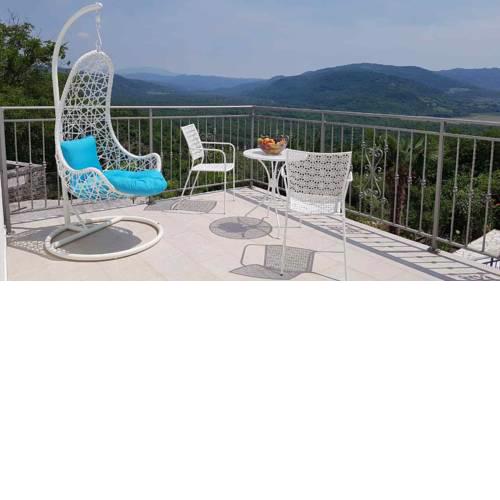 Holiday Home Belveder Motovun with heated pool