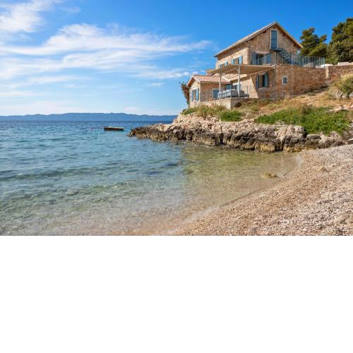 La Villa Bleue Secluded Eco Beach Villa Hvar Island