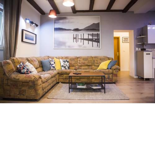 Luxurious apartment with private garden