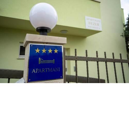 Modern apartments Bezer with beautiful view