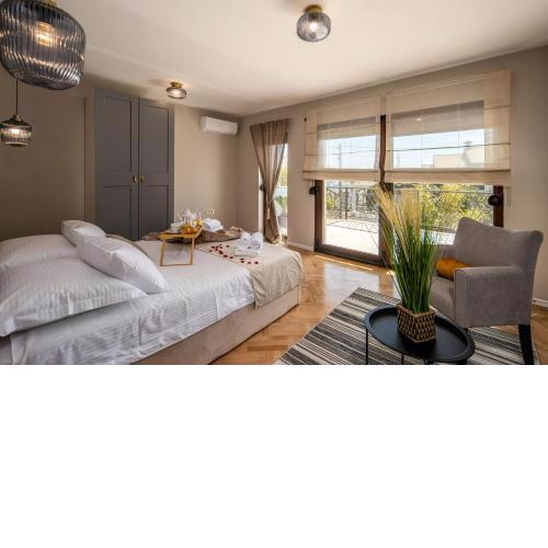 New Luxury apartments Adriatic with swimming pool and sea view