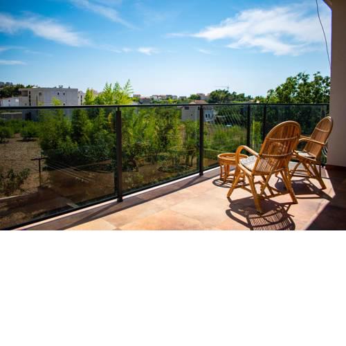 New spacious apartment with big courtyard