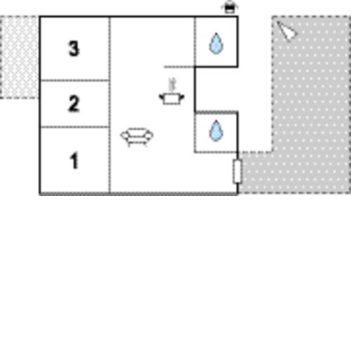 Nice apartment in Klek with WiFi and 3 Bedrooms