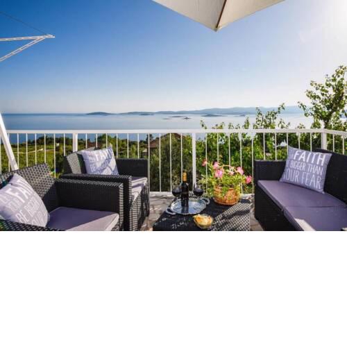 Orebić/Duplex/Sea view/Swimming pool/Garden/