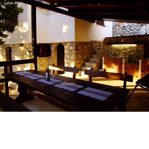 Seaside stone house