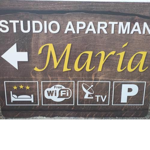 Studio apartman Maria
