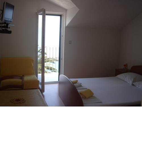 Studio apartment in Brist with Seaview, Balcony, Air condition, WIFI (4333-2)