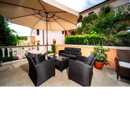 Studio apartment in Lopar with air conditioning, WiFi 4886-5