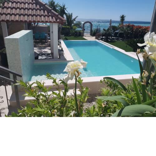 Villa Maris- beachfront villa with exclusive pool