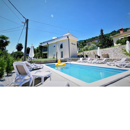 Villa Perla with swimming pool, Lovran - Opatija