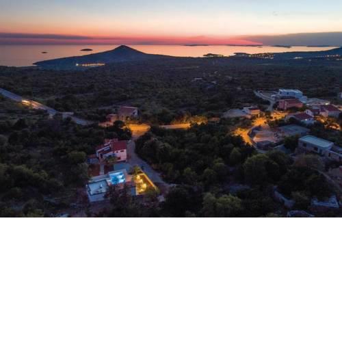 Villa Sunset Milonika with heated private pool